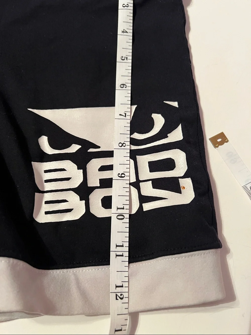Bad Boy Men's Black Athletic Compression Shorts Classic Vale Tudo Size Small